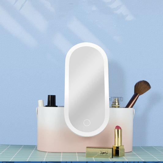 Portable Beauty Mirror With Lamp