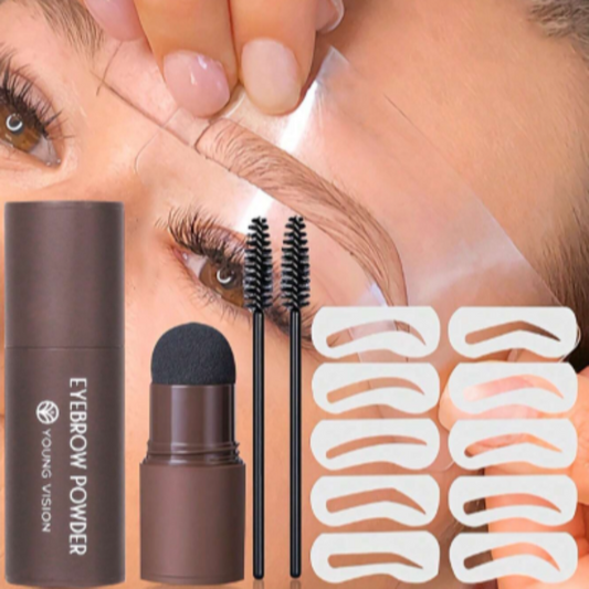 Multifunction Eyebrow Powder Kit - 03 Dark Brown