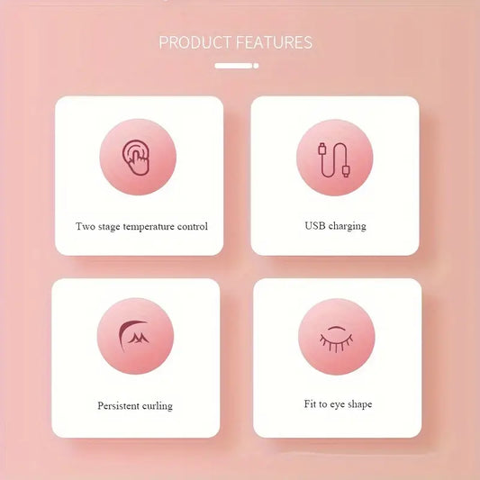 Electric Heated Eyelash Curler