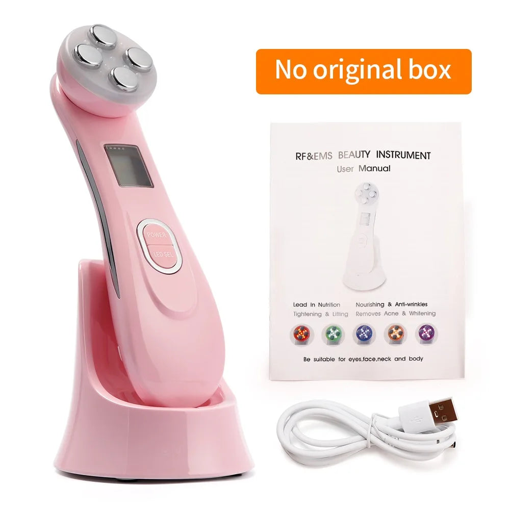 Mesotherapy Electroporation RF Face Lifting Device