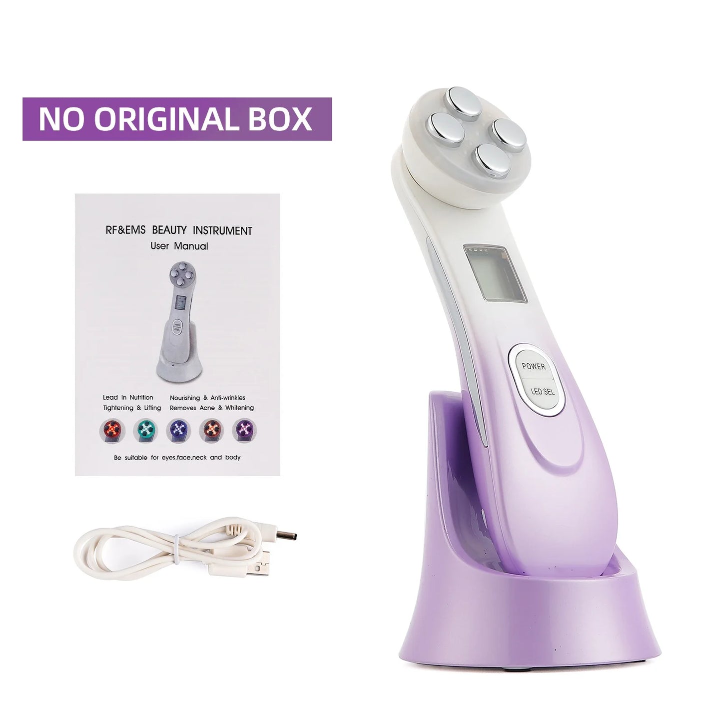 Mesotherapy Electroporation RF Face Lifting Device