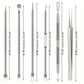 6-Pack Stainless Steel Acne Blackhead Removal Tools