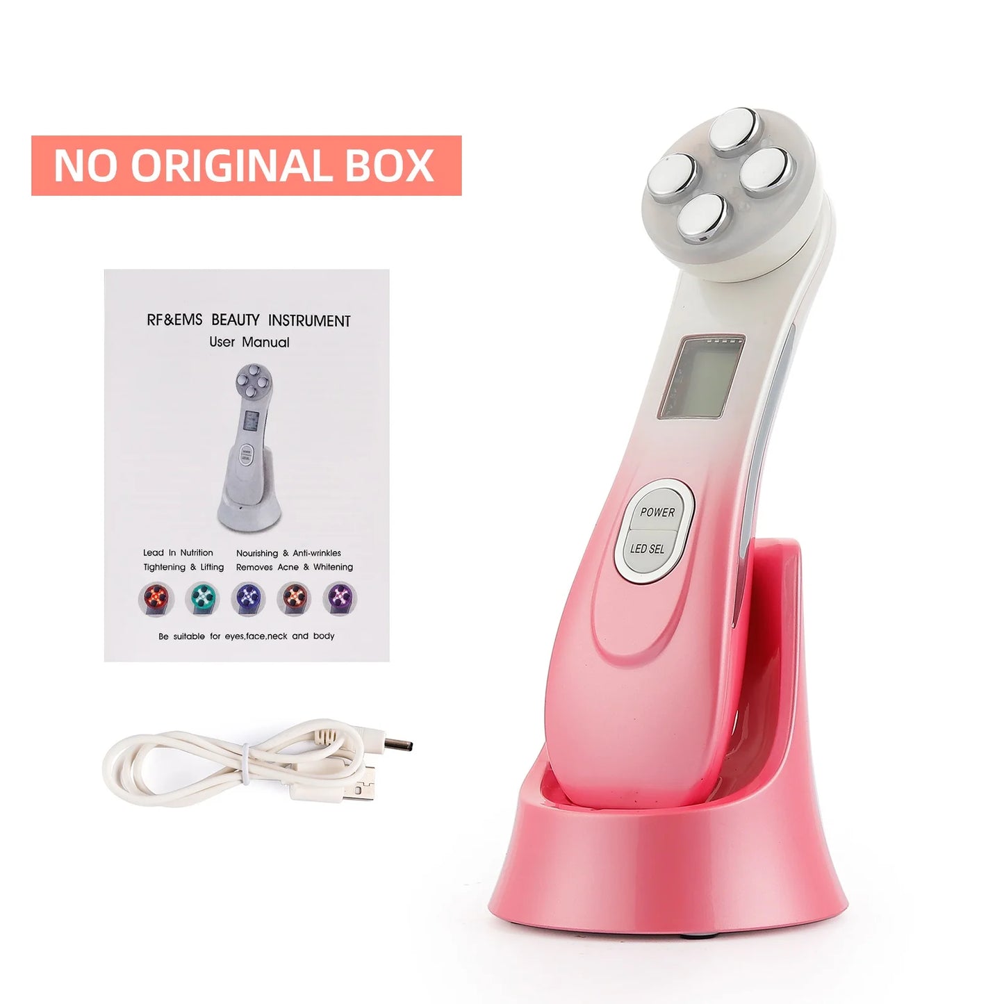 Mesotherapy Electroporation RF Face Lifting Device
