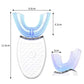 Soft Bristle U Shape Smart Teeth Whitening Waterproof Rechargeable Tooth Brush Set