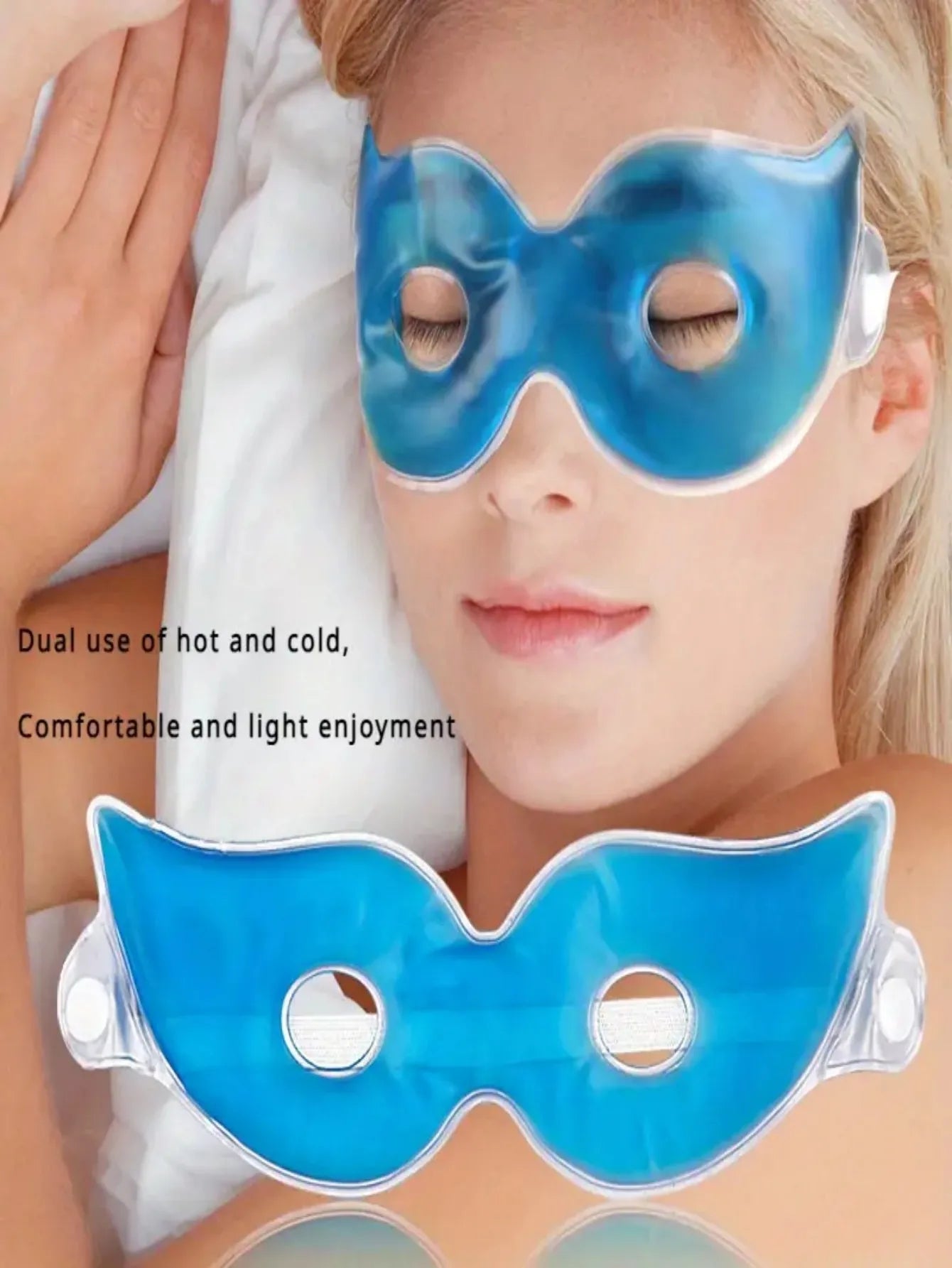 Cold Hot Compress Gel Ice Facial Mask