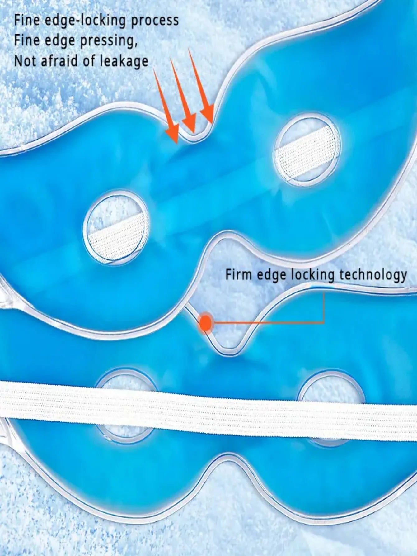 Cold Hot Compress Gel Ice Facial Mask