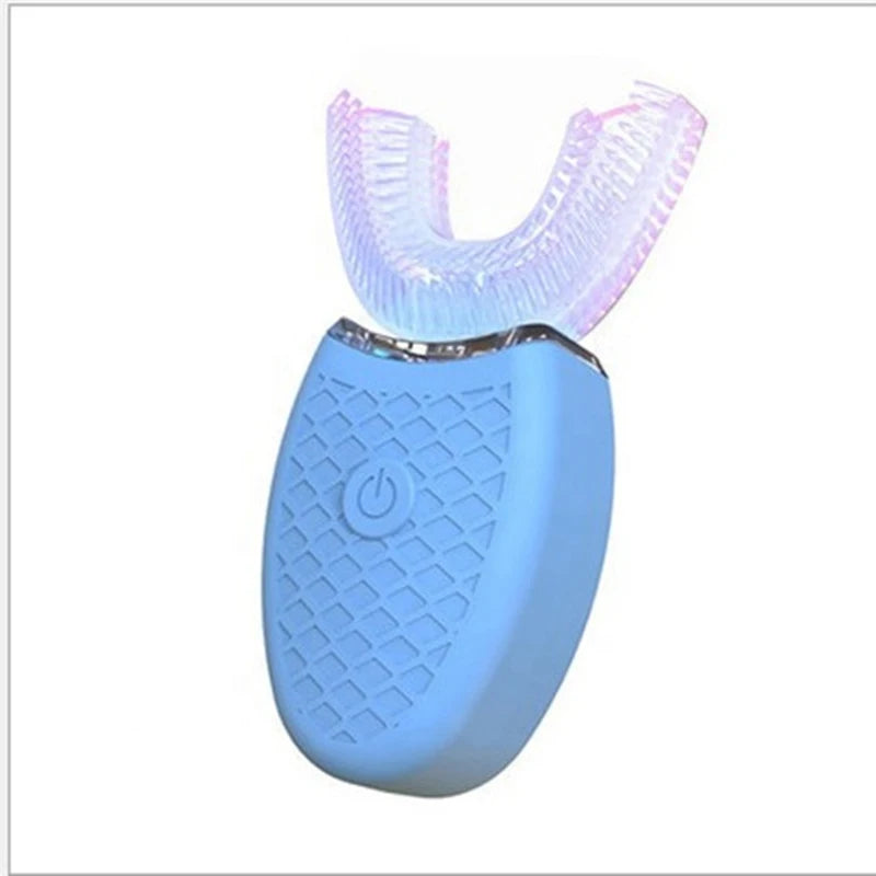 Soft Bristle U Shape Smart Teeth Whitening Waterproof Rechargeable Tooth Brush Set