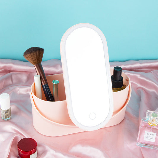 Portable Beauty Mirror With Lamp